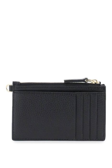MARC JACOBS the leather top zip wristlet