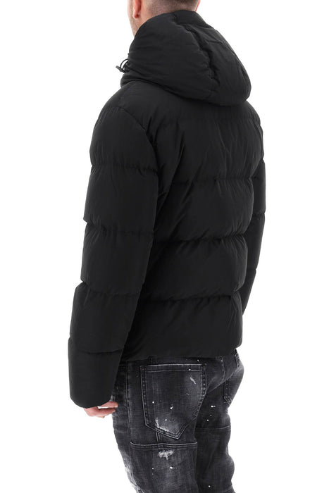 DSQUARED2 short hooded down jacket