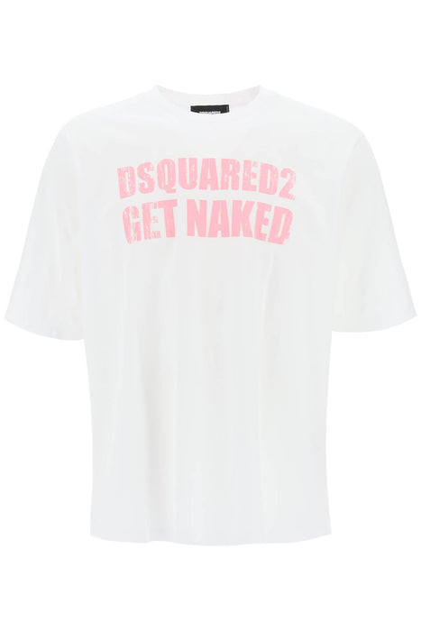 DSQUARED2 skater fit printed t-shirt