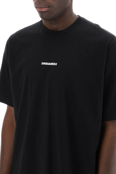 DSQUARED2 slouch fit t-shirt with logo print