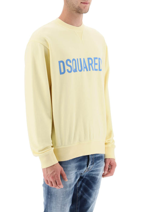 DSQUARED2 logo print sweatshirt