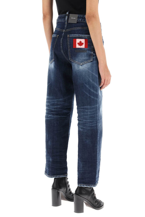 DSQUARED2 boston' cropped jeans