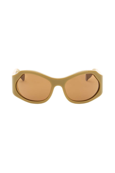 FERRAGAMO oval sunglasses
