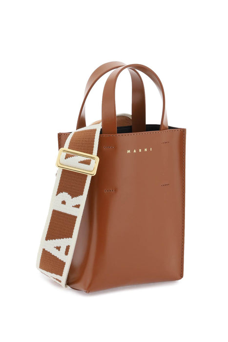 MARNI nano museo tote bag