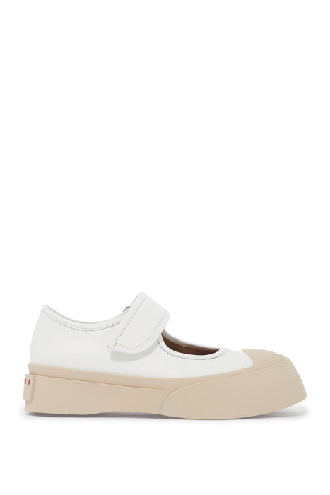 MARNI pablo mary jane nappa leather sneakers