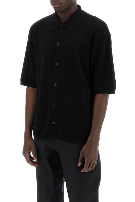 LEMAIRE short-sleeved knit shirt for