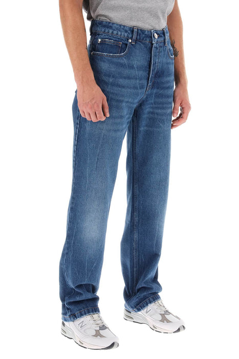AMI ALEXANDRE MATIUSSI loose jeans with straight cut