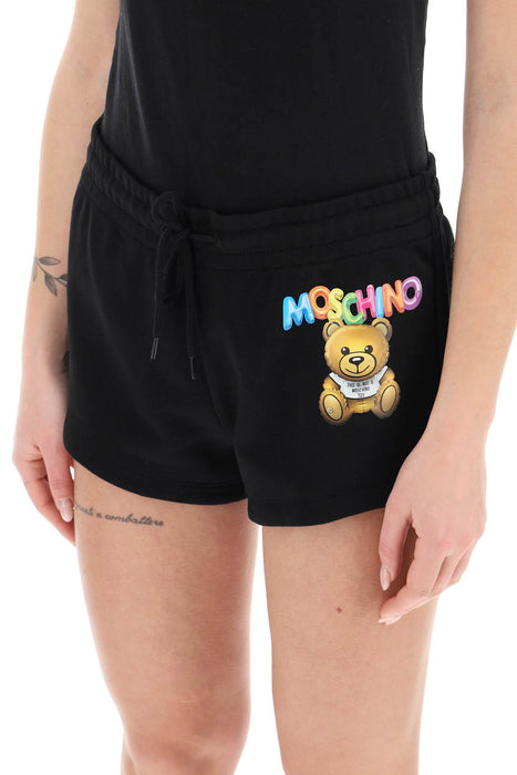 Moschino logo printed shorts