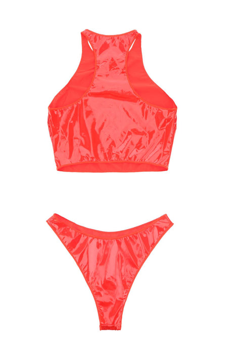 OSÉREE latex bikini set
