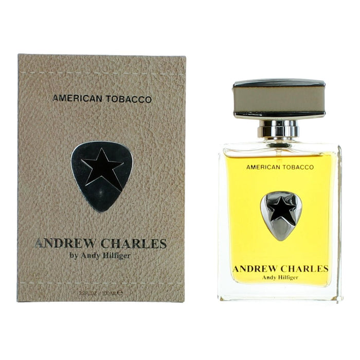 Andrew Charles American Tobacco by Andy Hilfiger, 3.3 oz Eau De Toilette Spray for Men