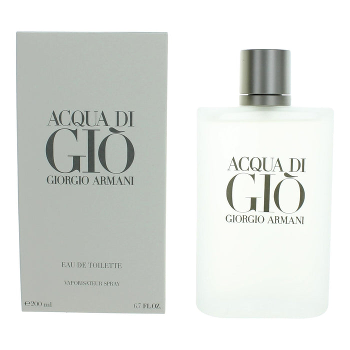 Acqua Di Gio by Giorgio Armani, 6.7 oz Eau De Toilette Spray for Men