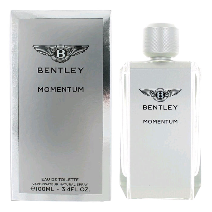 Bentley Momentum by Bentley, 3.4 oz Eau De Toilette Spray for Men