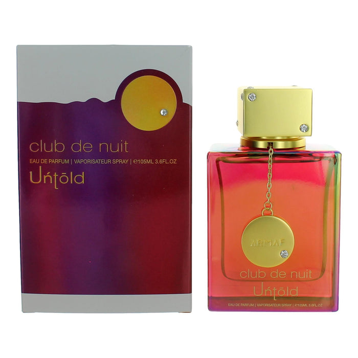 Club De Nuit Untold by Armaf, 3.6 oz Eau De Parfum Spray for Unisex