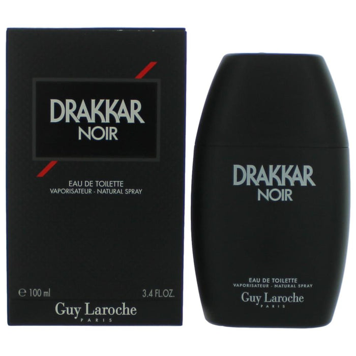 Drakkar Noir by Guy Laroche, 3.4 oz Eau De Toilette Spray for Men
