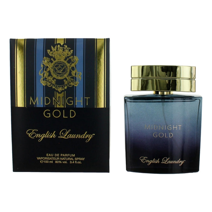 Midnight Gold by English Laundry, 3.4 oz Eau De Parfum Spray for Men