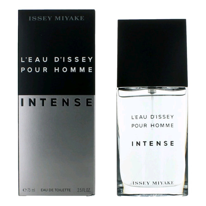 L'eau D'issey Intense by Issey Miyake, 2.5 oz Eau De Toilette Spray for Men
