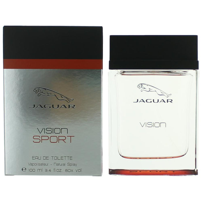 Jaguar Vision Sport by Jaguar, 3.4 oz Eau De Toilette Spray for Men