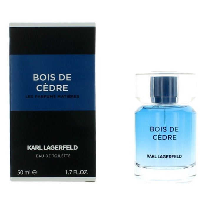 Bois De Cedre by Karl Lagerfeld, 1.7 oz Eau De Toilette Spray for Men