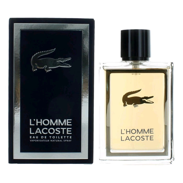 Lacoste L'Homme by Lacoste, 3.4 oz Eau De Toilette Spray for Men