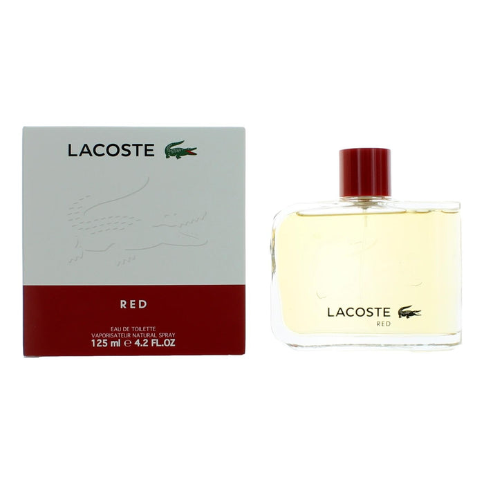 Lacoste Red by Lacoste, 4.2 oz Eau De Toilette Spray for Men