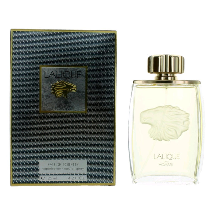 Lalique Pour Homme by Lalique, 4.2 oz Eau De Toilette Spray for Men