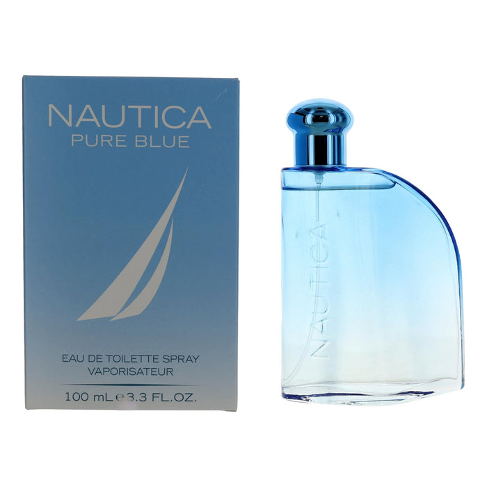 Nautica Pure Blue by Nautica, 3.3 oz Eau De Toilette Spray for Men