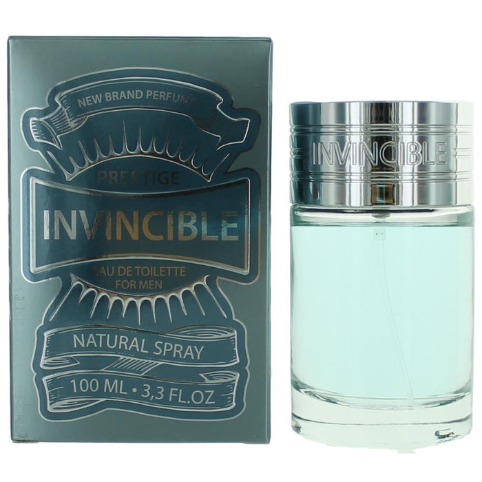Invincible by New Brand, 3.3 oz Eau De Toilette Spray for Men