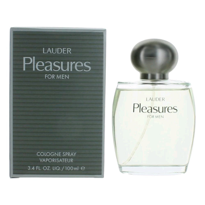 Pleasures for Men by Estee Lauder, 3.4 oz Cologne Spray for Men