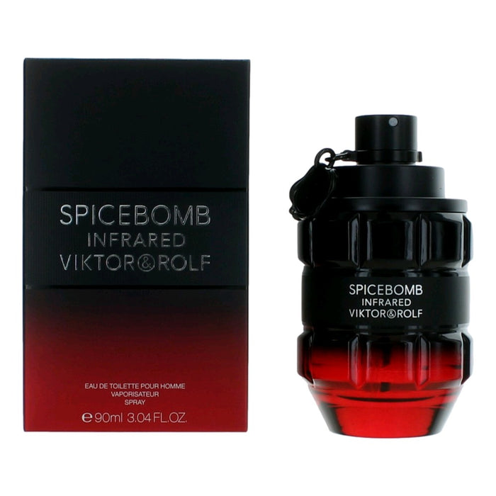 Spicebomb Infrared by Viktor & Rolf, 3.04 oz Eau De Toilette Spray for Men