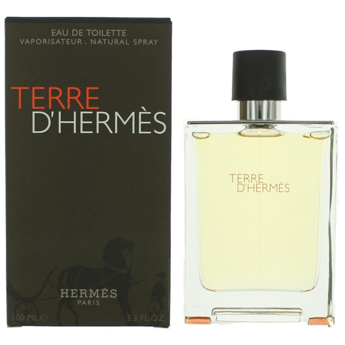 Terre D'Hermes by Hermes, 3.3 oz Eau De Toilette Spray for Men