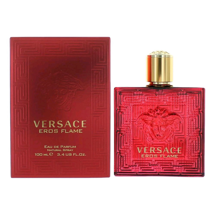 Eros Flame by Versace, 3.4 oz Eau De Parfum Spray for Men