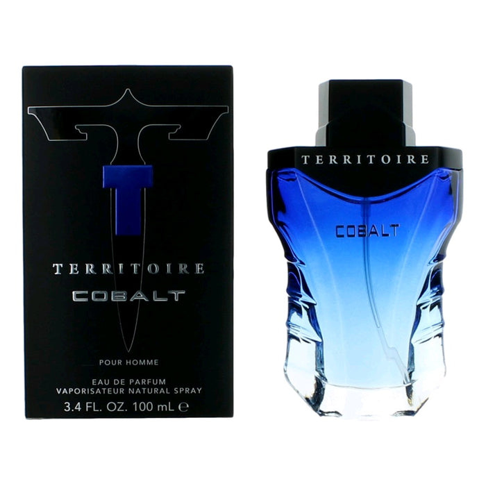 Territoire Cobalt by YZY, 3.4 oz Eau De Parfum Spray for Men