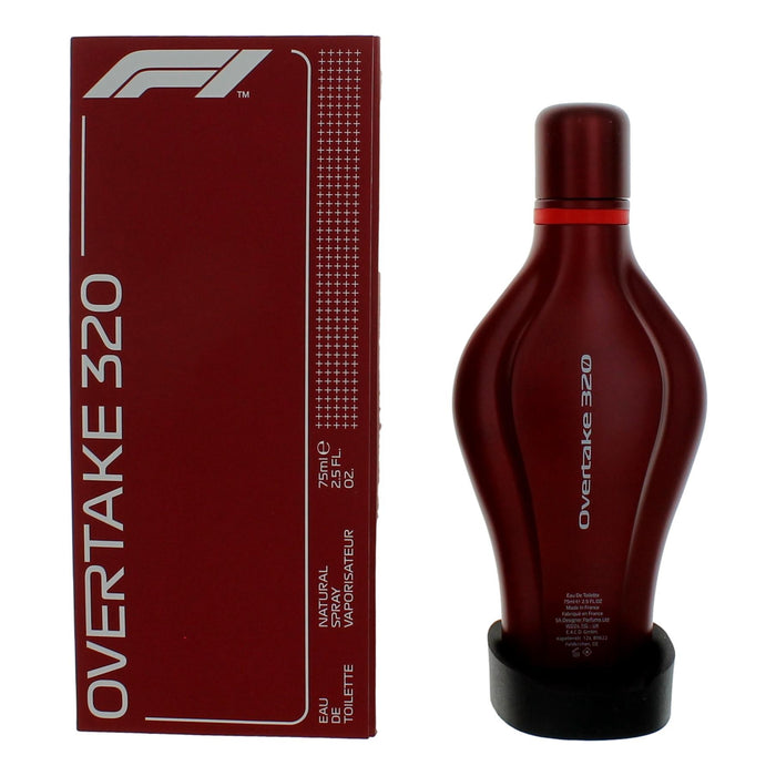Formula 1 Overtake 320 by Formula 1, 2.5 oz Eau De Toilette Spray for Unisex