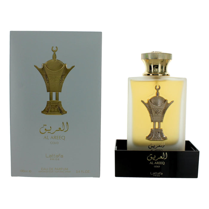Al Areeq Gold by Lattafa, 3.4 oz Eau De Parfum Spray for Unisex