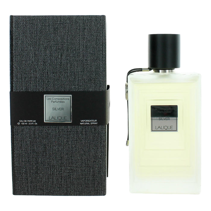 Lalique Les Compositions Parfumees Silver by Lalique, 3.3 oz Eau De Parfum Spray for Unisex