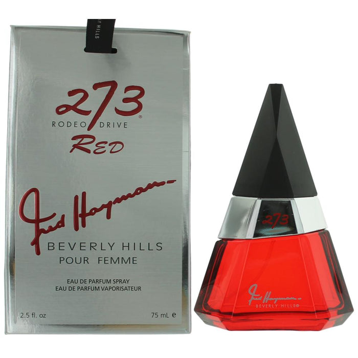 273 Red by Fred Hayman, 2.5 oz Eau De Parfum Spray for Women