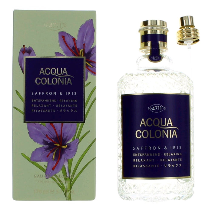 Acqua Colonia Saffron & Iris by 4711, 5.7 oz Eau De Cologne Spray for Women