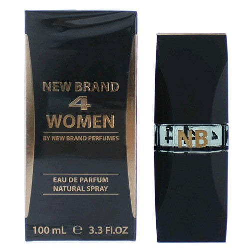 4 Women by New Brand, 3.3 oz Eau De Parfum Spray for Women