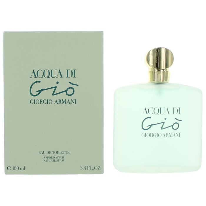 Acqua Di Gio by Giorgio Armani, 3.4 oz Eau De Toilette Spray for Women
