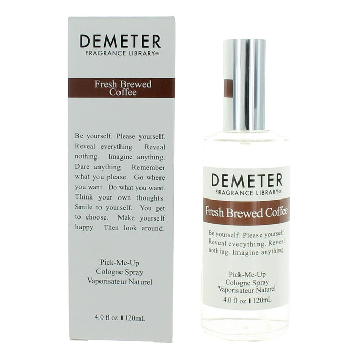 Fresh Brewed Coffee by Demeter, 4 oz Pick-Me-Up Cologne Spray for Unisex
