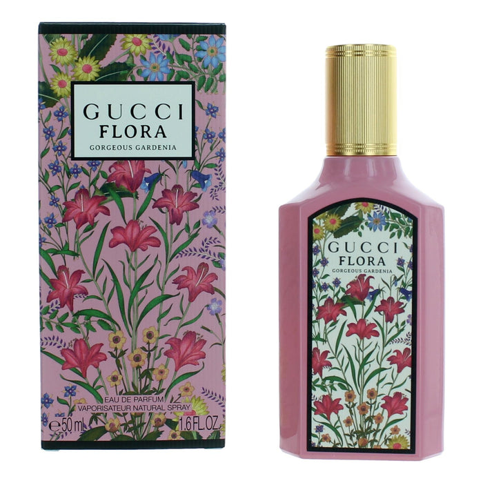 Flora Gorgeous Gardenia by Gucci, 1.6 oz Eau De Parfum Spray for Women