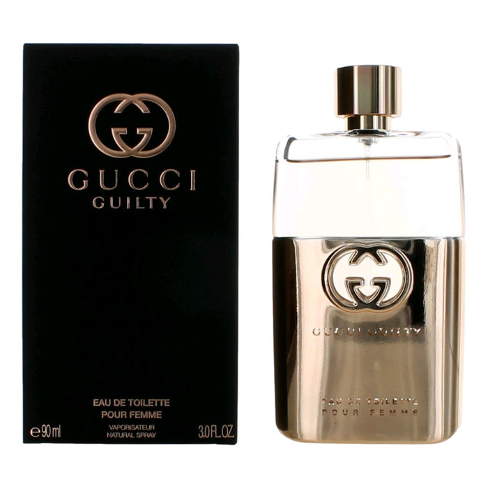 Gucci Guilty Pour Femme by Gucci, 3 oz Eau De Toilette Spray for Women