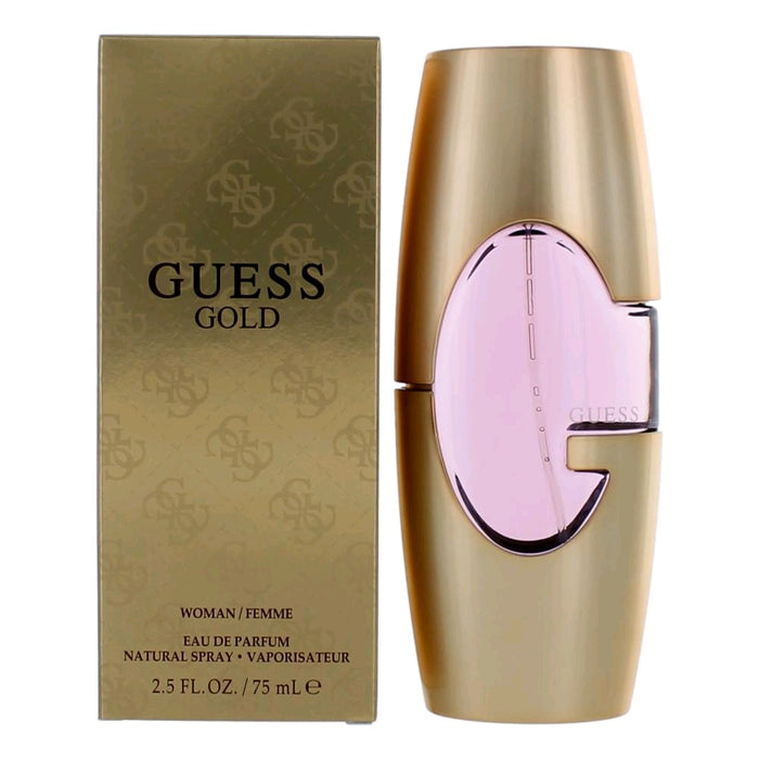 Guess Gold by Parlux, 2.5 oz Eau De Parfum Spray for Women