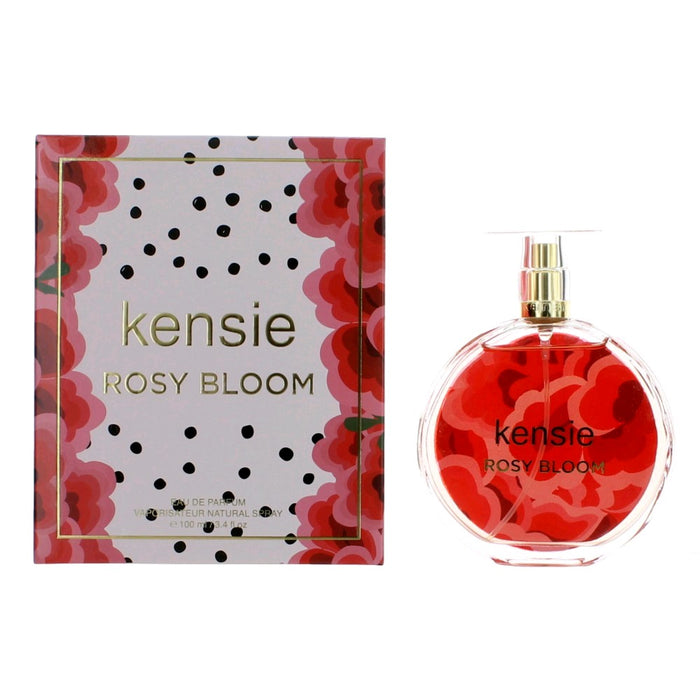 Kensie Rosy Bloom by Kensie, 3.4 oz Eau De Parfum Spray for Women