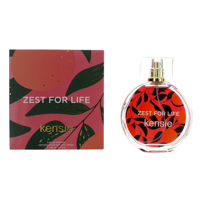 Kensie Zest For Life by Kensie, 3.4 oz Eau de Parfum Spray for Women