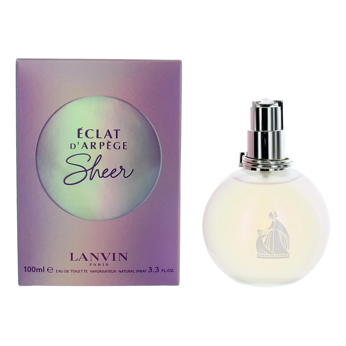 Elat D'Arpege Sheer by Lanvin, 3.3 oz Eau De Toilette Spray for Women