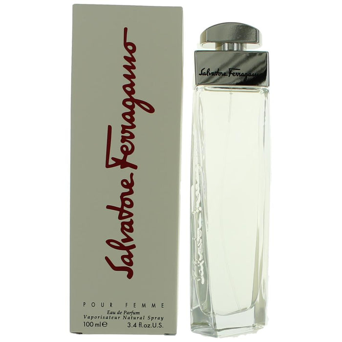 Salvatore Ferragamo by Salvatore Ferragamo, 3.4 oz Eau De Parfum Spray for Women