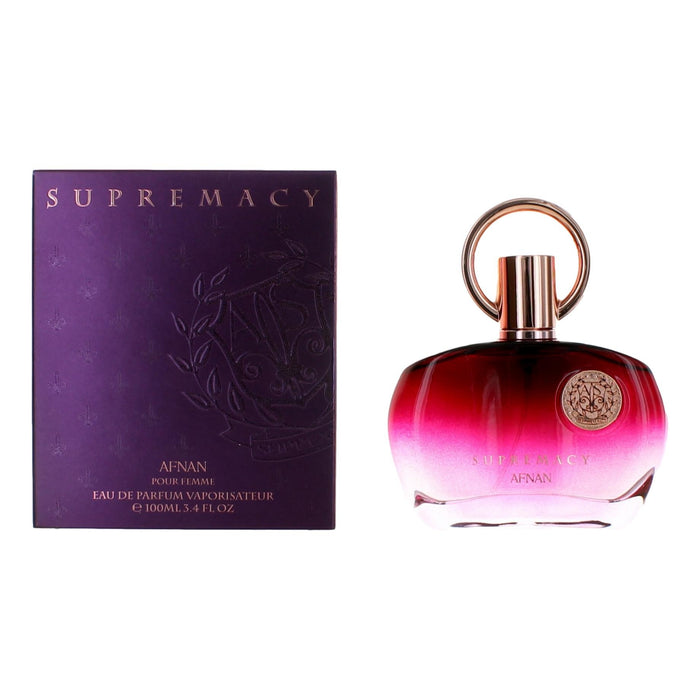 Supremacy Purple by Afnan, 3.4 oz Eau de Parfum Spray for Women