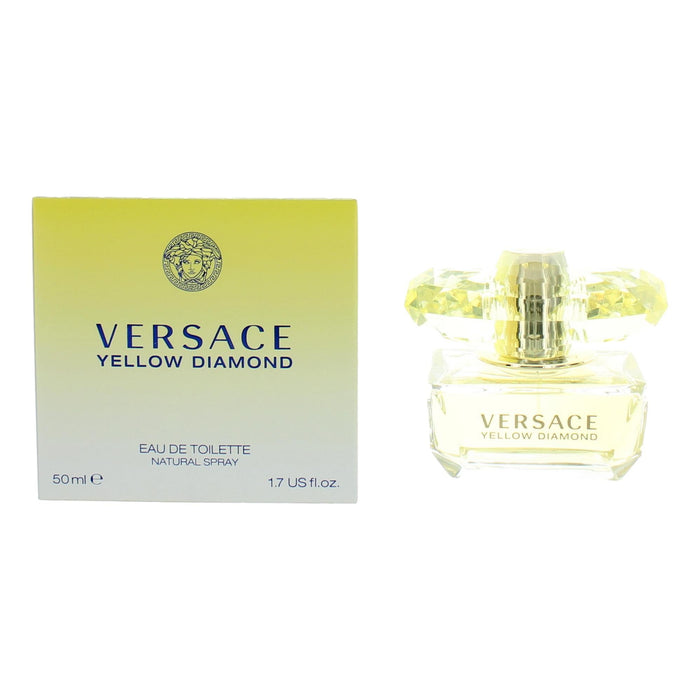 Versace Yellow Diamond by Versace, 1.7 Eau De Toilette Spray for Women