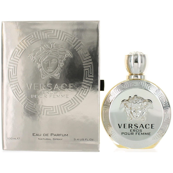 Eros Pour Femme by Versace, 3.4 oz Eau De Parfum Spray for Women